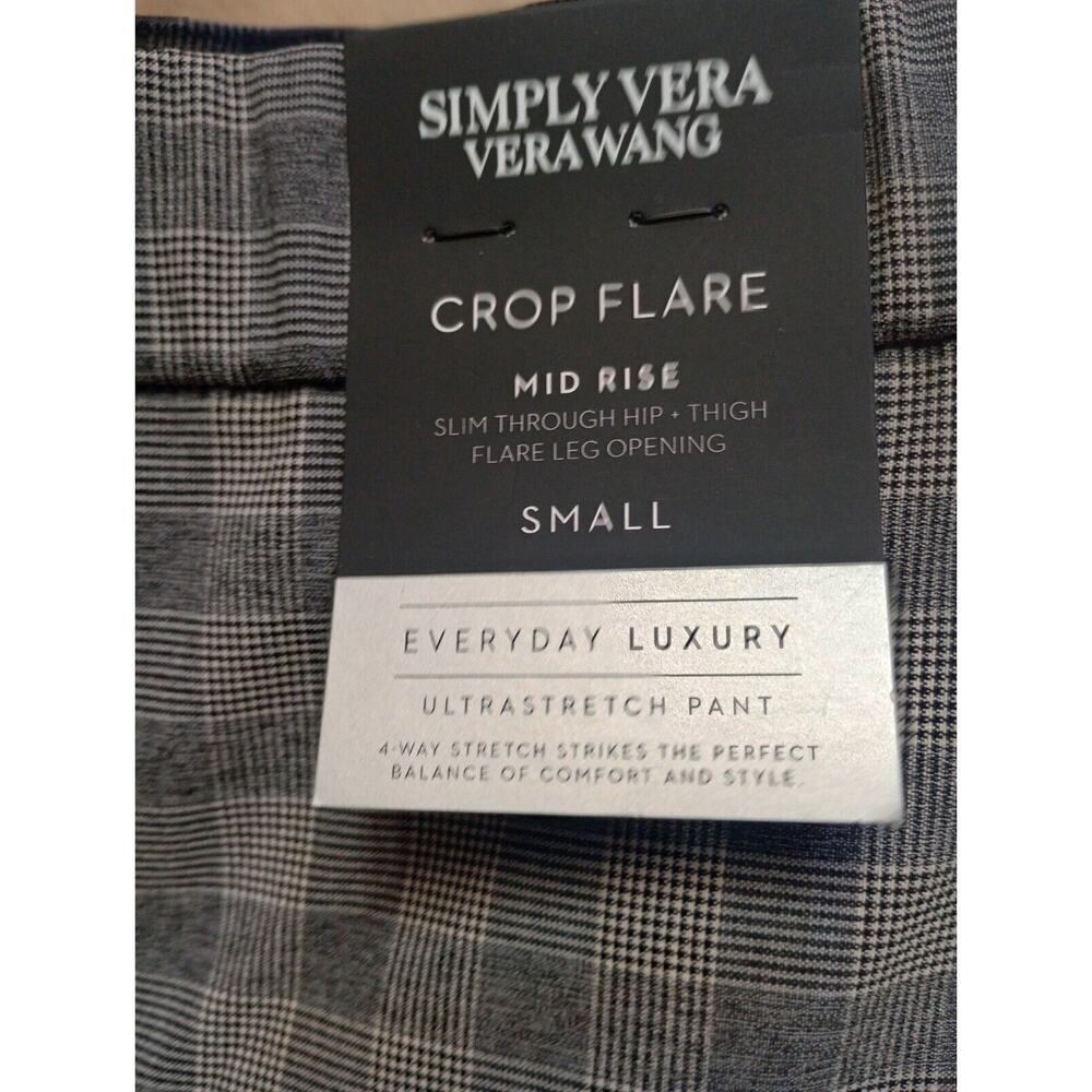 Simply Vera Vera Wang Crop Flare NWT Fall - Picture 6 of 6